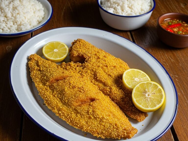 Tilápia Frita na Banha da Dona Maricota