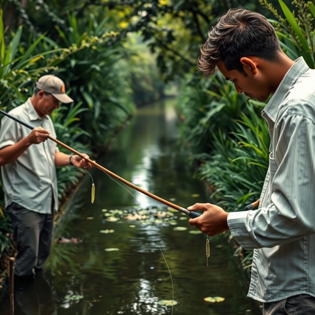 Isca para pescar em canais de irrigação: tudo que você precisa saber
