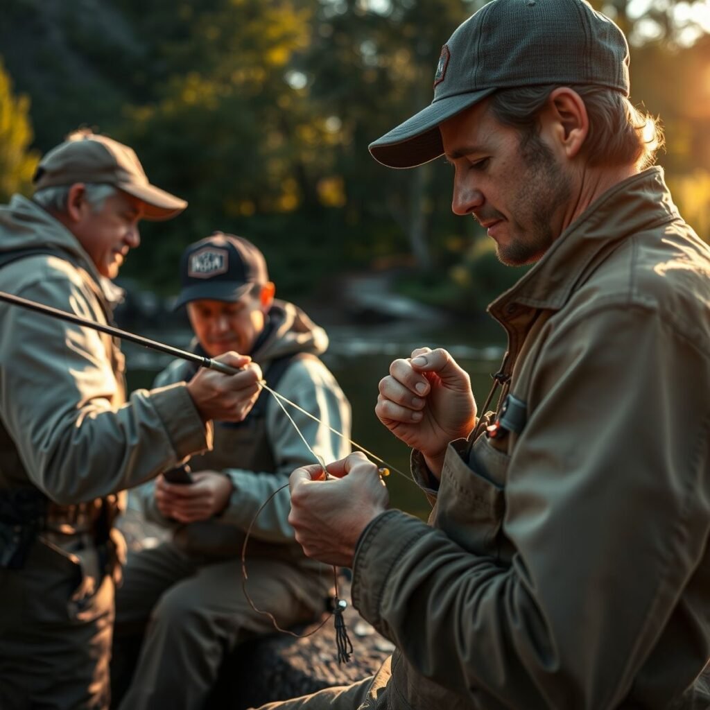 linha de pesca e nós: Tudo que você precisa saber