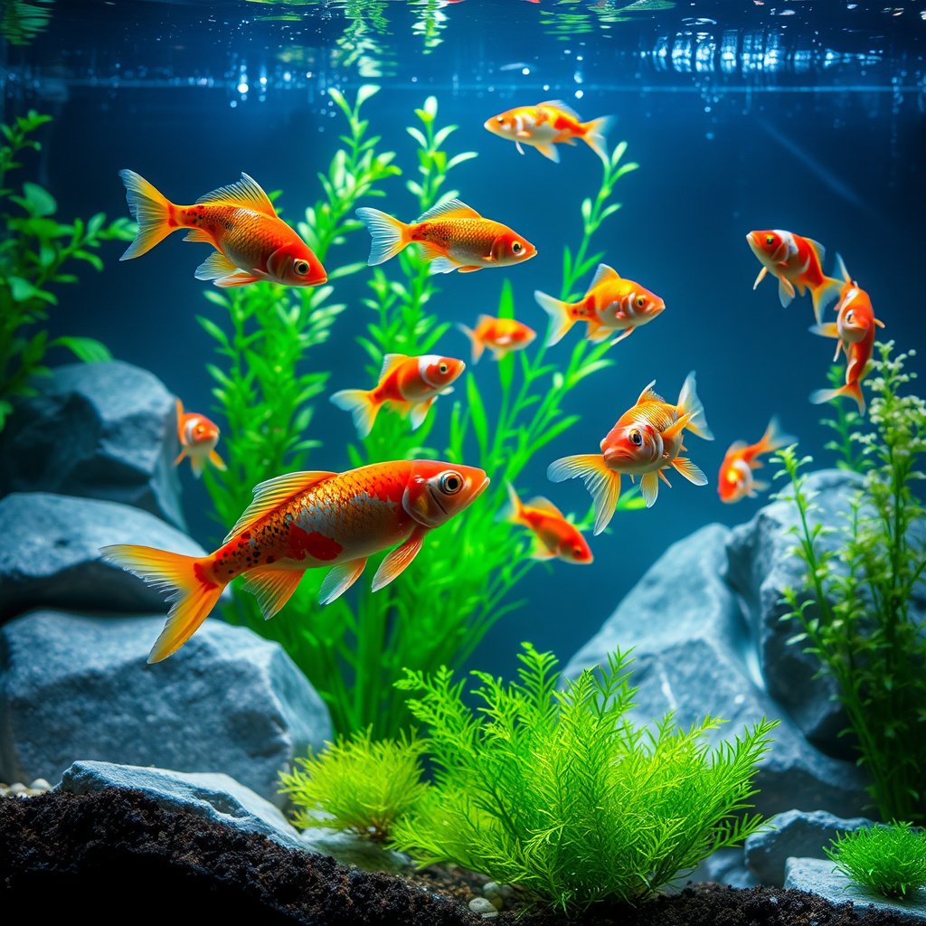 Descubra os Melhores Peixes Exóticos em Aquários de Água Fria