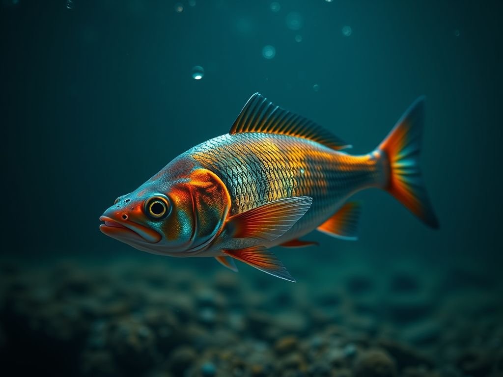 peixe dourado Pesca Noturna
