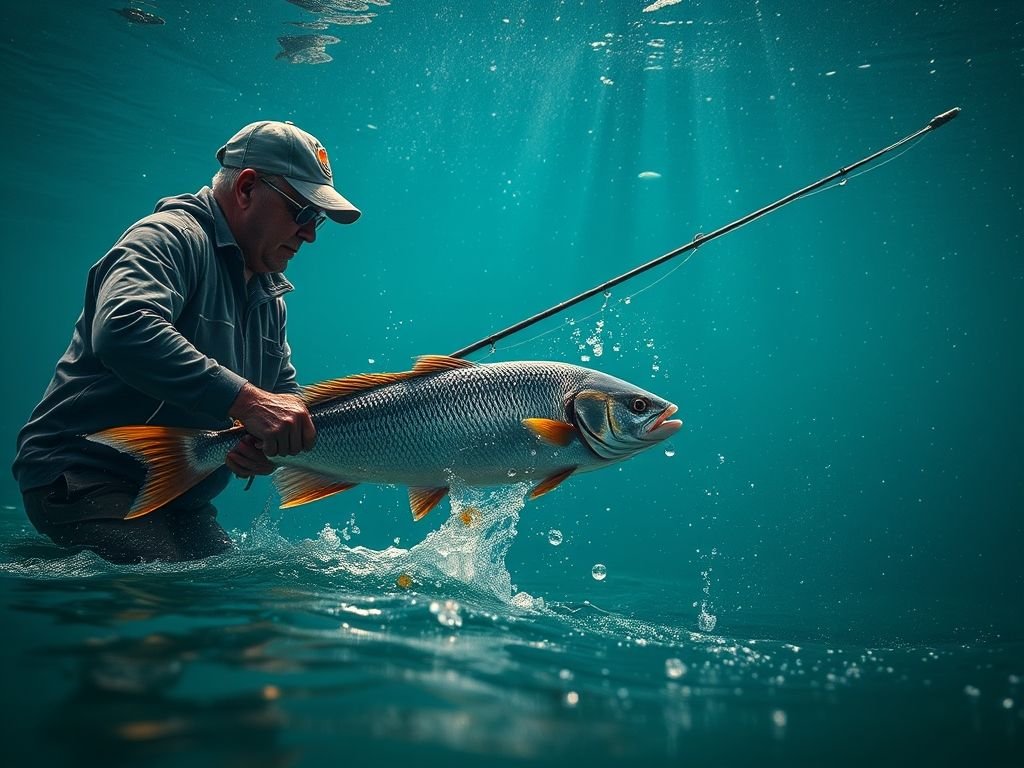 Pesca esportiva com família