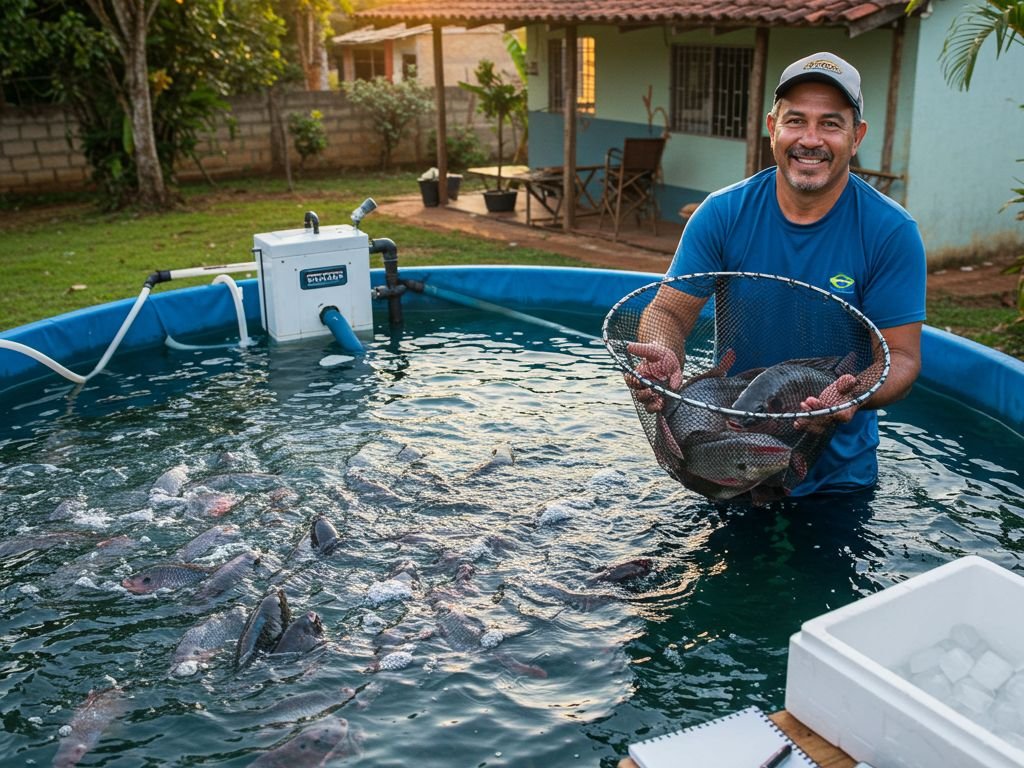 Como Ganhar R$ 5.000 por Mês Criando Tilápia no Quintal