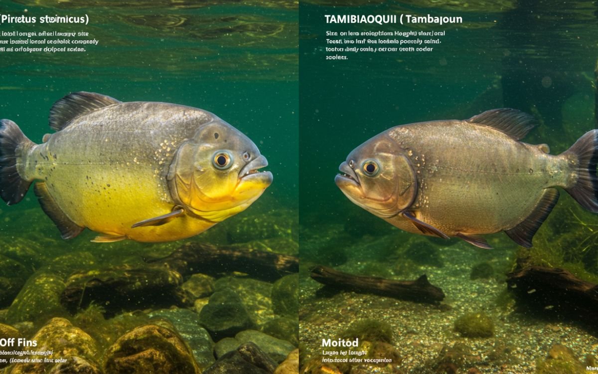 Diferença Entre Pacu e Tambaqui