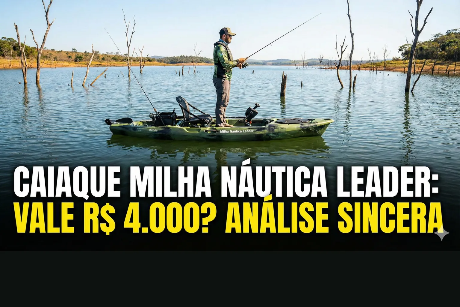Caiaque Milha Náutica Leader