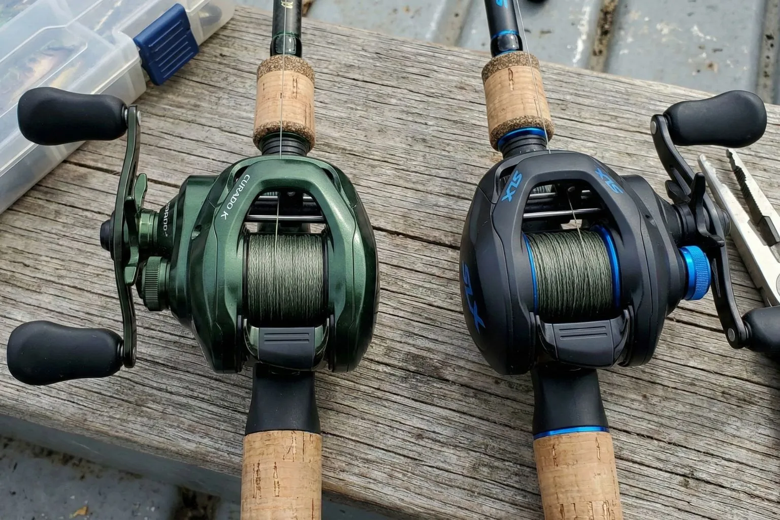 Comparativo Carretilha Shimano Curado K vs SLX — Qual Vale o Seu Investimento