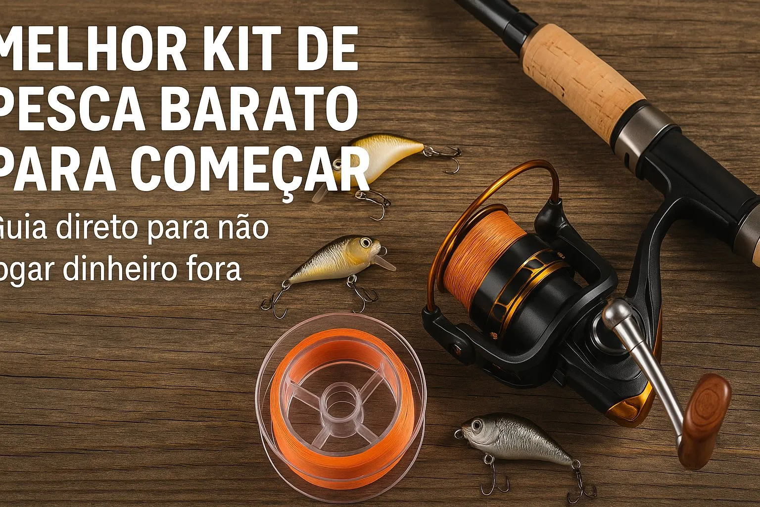 Melhor kit de pesca barato