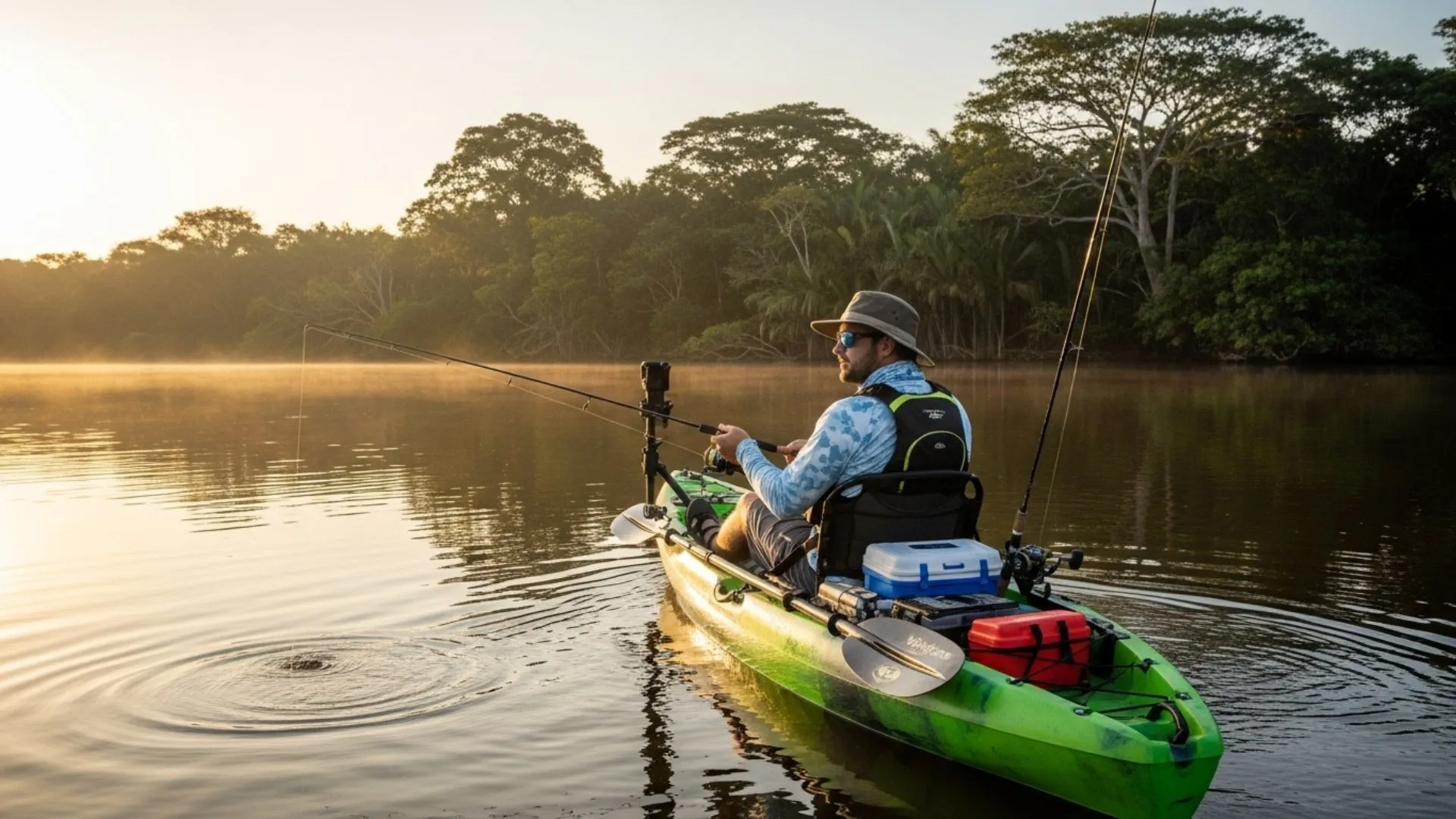 Cuidados com exposição solar durante a pesca esportiva